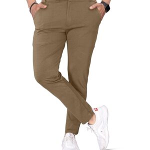 Mehrang Men's Stretchable Stretchable Formal Pant Trousers