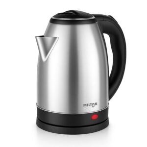 Milton Rapid Electric Kettle 1.8L | 1500 Watts | Stainless Steel Hot Water portable Electric Kettle